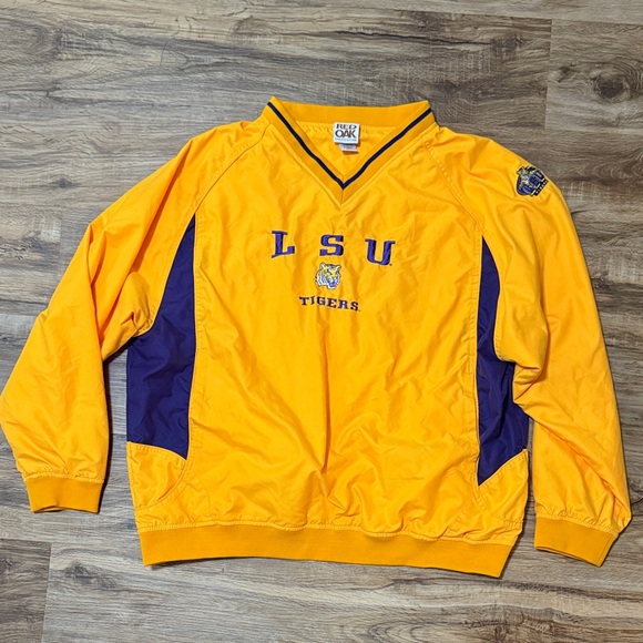 LSU Tigers Vintage Pullover